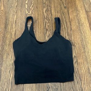 lululemon athletica Black Tank Top